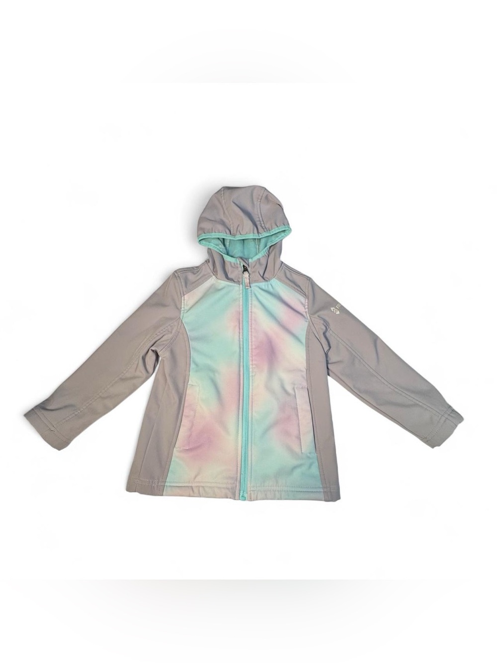 Free Country Girls Softshell Wind & Water Resistant Hooded Jacket Size 5/6